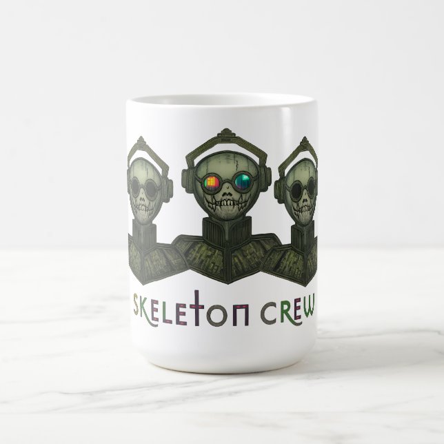 Skelett-Crew-Tasse Kaffeetasse (Mittel)
