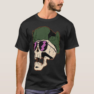 Skelett eines Soldaten T-Shirt