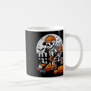 Skelett-Eishockey-Halloween-Kostüm Männer Jungen K Kaffeetasse