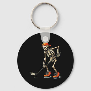 Skelett-Eishockey-Halloween-Kostüm Männer Jungen K Schlüsselanhänger