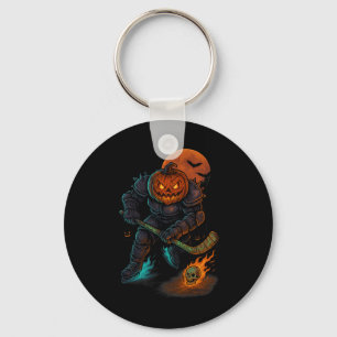 Skelett-Eishockey-Halloween-Sportkostüm Männer Bo Schlüsselanhänger