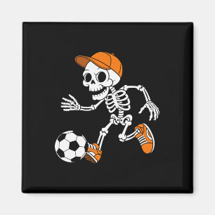 Skelett Fußball Halloween Kostüm Lustiger Fuß Männ Magnet