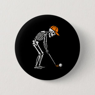 Skelett-Golf-Halloween-Golfer-Kostüm Dad Herren Bo Button