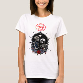 Skelett Gothic T-Shirt
