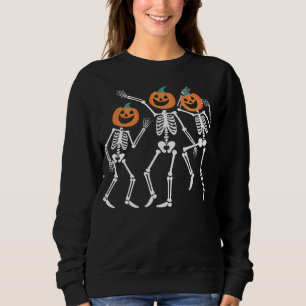 Skelett Halloween-Shirt, KürkenkHalloween Sweatshirt