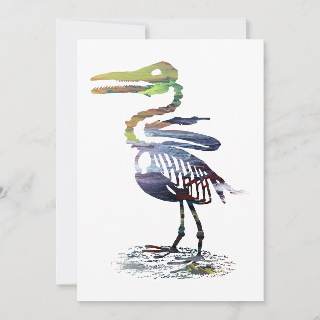 Skelett Ichthyornis (Vorderseite)