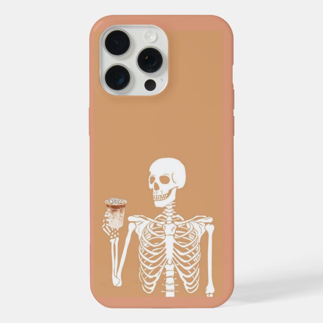 Skelett iPhone 15 Pro Max Hülle (Rückseite)