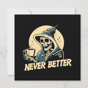 Skelett Kaffee Halloween