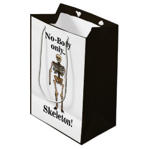 Skelett Kein-Körper Lustig Mittlere Geschenktüte