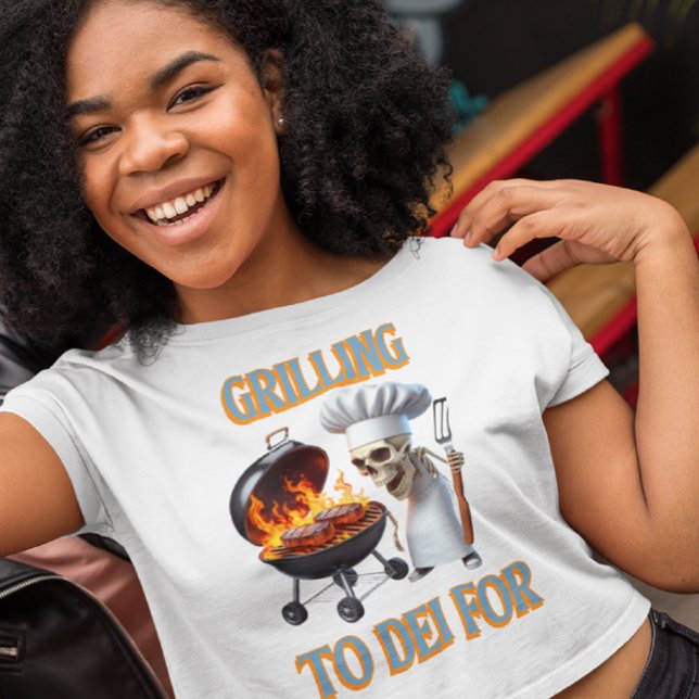 Skelett-Koch grillen für T-Shirt (Von Creator hochgeladen)