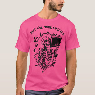 Skelett lesen Gothic Book Lover nur ein weiteres C T-Shirt