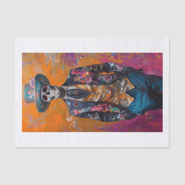 Skelett Lyfe5 Seidenpapier (Vorderseite)