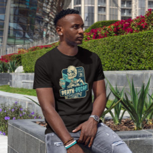 Skelett mit Koffeingetränk T-Shirt