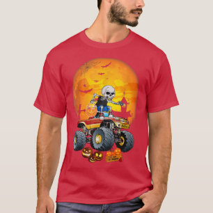 Skelett-Monster-Truck-Mond-Süßigkeiten-Kleinkind-J T-Shirt