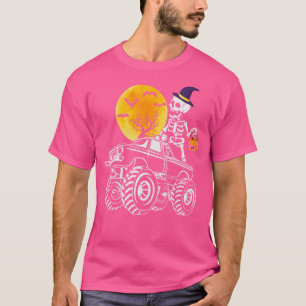 Skelett-Monster-Truck-Mond-Süßigkeiten-Kleinkind-J T-Shirt