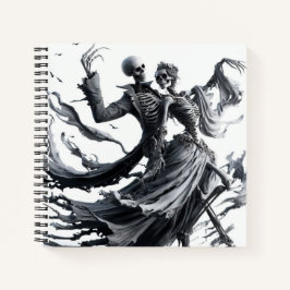 Skelett Notizbuch