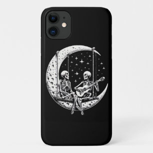 Skelett-Paar-Mond-Gitarre Case-Mate iPhone Hülle