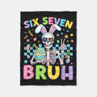 Skelett sechs sieben 67 bruh 6 7 Hase Ostertag ich