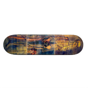 Skelett-Skateboard Skateboard