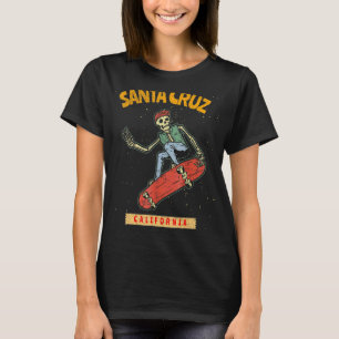 Skelett Skateboard Skateboard Skateboard Santa Cru T-Shirt