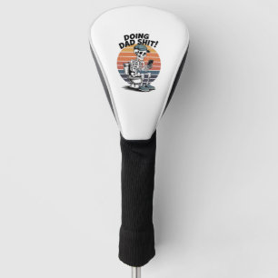 Skelett Toilette Vater Golf Headcover