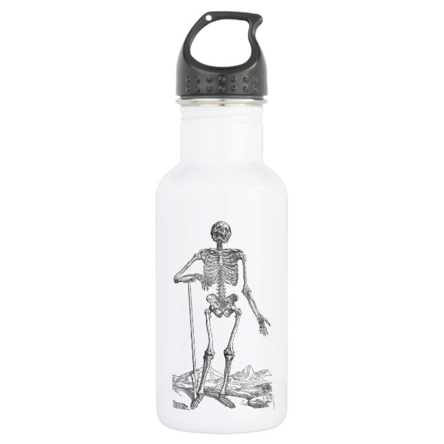 Skelett Trinkflasche (Vorderseite)