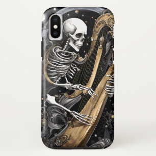 Skelett und Harfe I Case-Mate iPhone Hülle