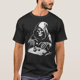 Skelett Würfel T-Shirt