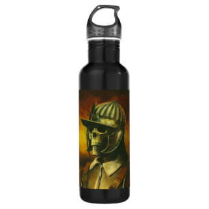 Skelett "zivil War Roundhead" Trinkflasche