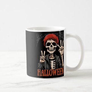 Skelettabend Apokalypse zu Halloween Funny Kaffeetasse