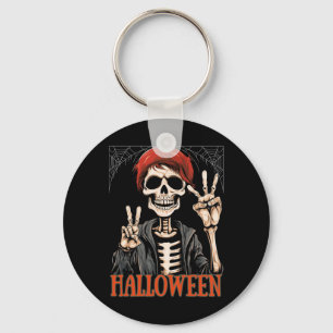 Skelettabend Apokalypse zu Halloween Funny Schlüsselanhänger