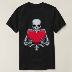 Skelettale Liebe T-Shirt