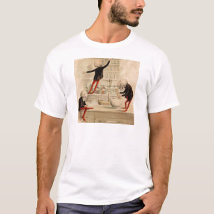 Skelettartige Apotheke T-Shirt