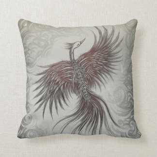 Skelettartiges Phoenix-Kissen Kissen