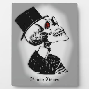 Skelettbild des Red Eye Preacher Fotoplatte