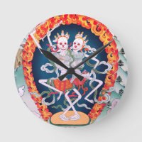 Skelette, die tibetanische buddhistische Kunst