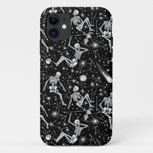 Skelette im Weltraumhintergrund Case-Mate iPhone Hülle