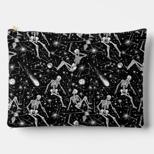 Skelette im Weltraumhintergrund Zubehörtasche