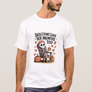 Skelette lieben die Ber-Monate zu Weihnachten  T-Shirt