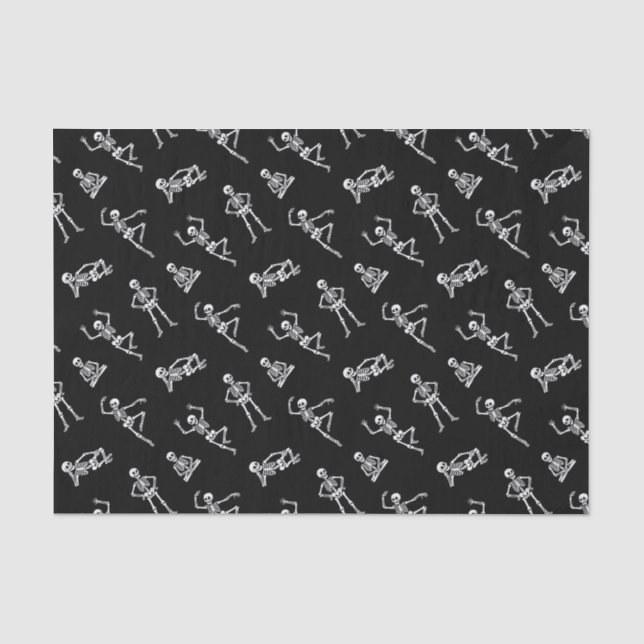 Skelette Seidenpapier (Vorderseite)