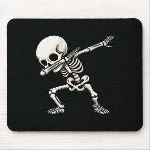 Skeletter Boys Kids Men Funny Halloween Mousepad