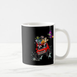 Skeletter Mummy Vampire Zombie Reiten Monster Truc Kaffeetasse