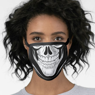 Skelettfalle Mund-Nasen-Maske