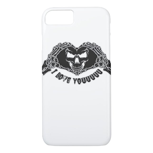 Skeletthandschuh, Halloween-Design für Backgro Case-Mate iPhone Hülle (Rückseite)