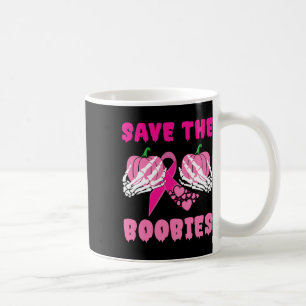 Skeletthandschuhe Rettete die Eisbrust-Krebsvorwar Kaffeetasse