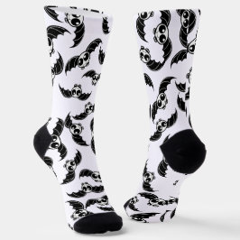 Skeletthasen Halloween Socken