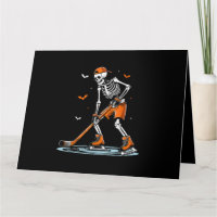 Skeletti Eishockey Halloween Boys Funny Halloween