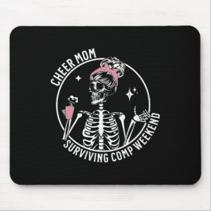 Skelettkaffee Mama Überleben Comp Weekend Mousepad