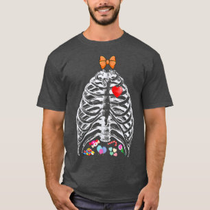 Skelettkäfig Anzug Party Halloween Candys für T-Shirt