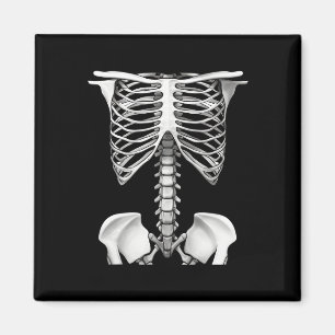 Skelettkäfig Halloween Kostümgeschenke für Männer Magnet